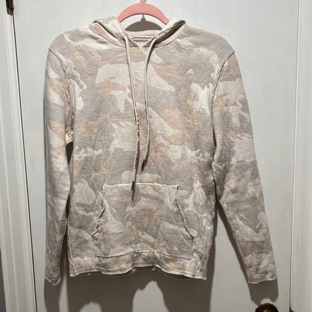 ZADIG & VOLTAIRE Nea camo wool cotton hoodie